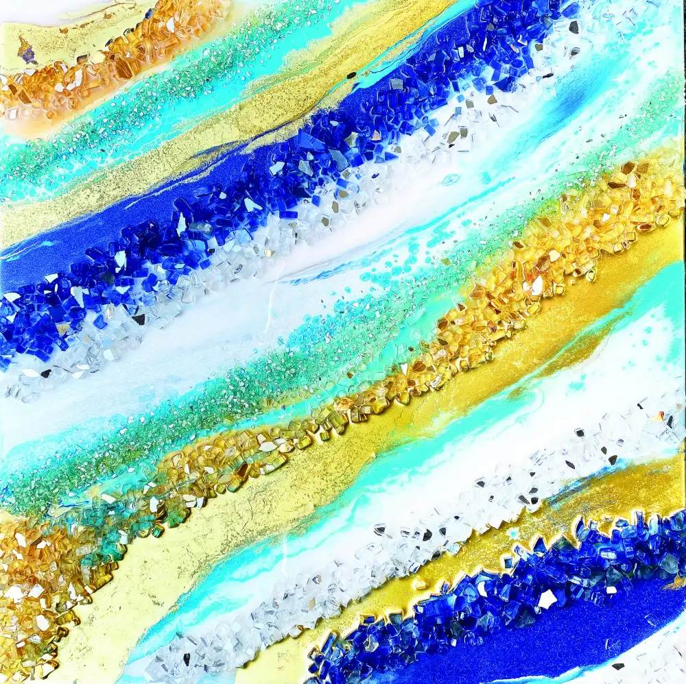 Storms, Alyson: Ozeanblaue Geode