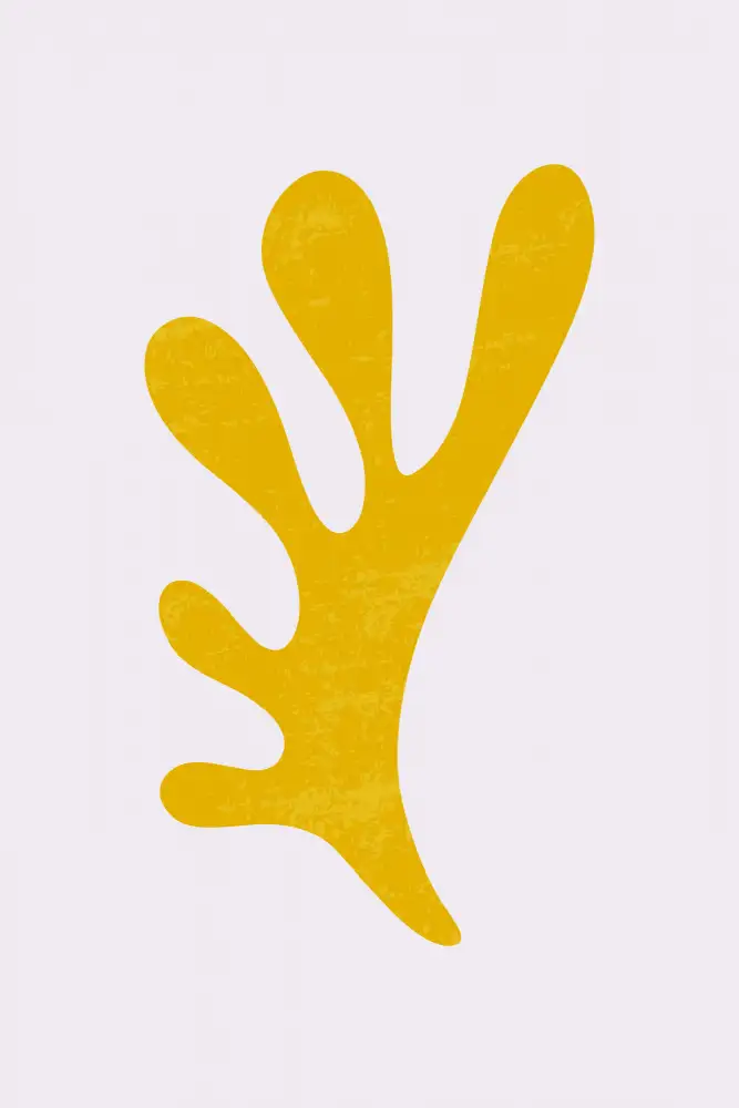 stanley, jay: Algas amarillas abstractas