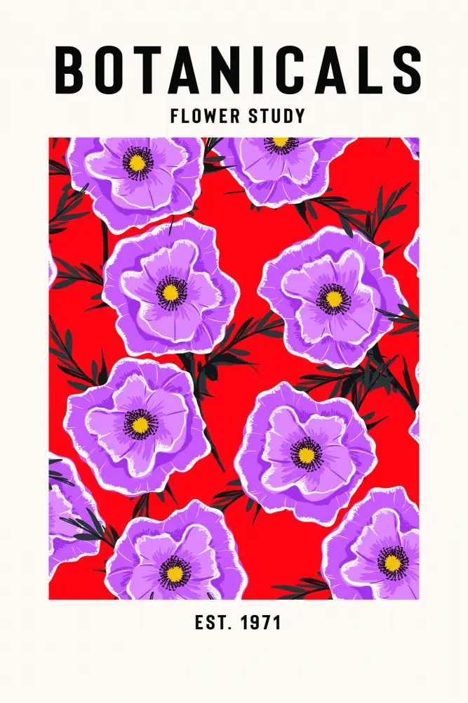 stanley, jay: Botanicals Flower Study