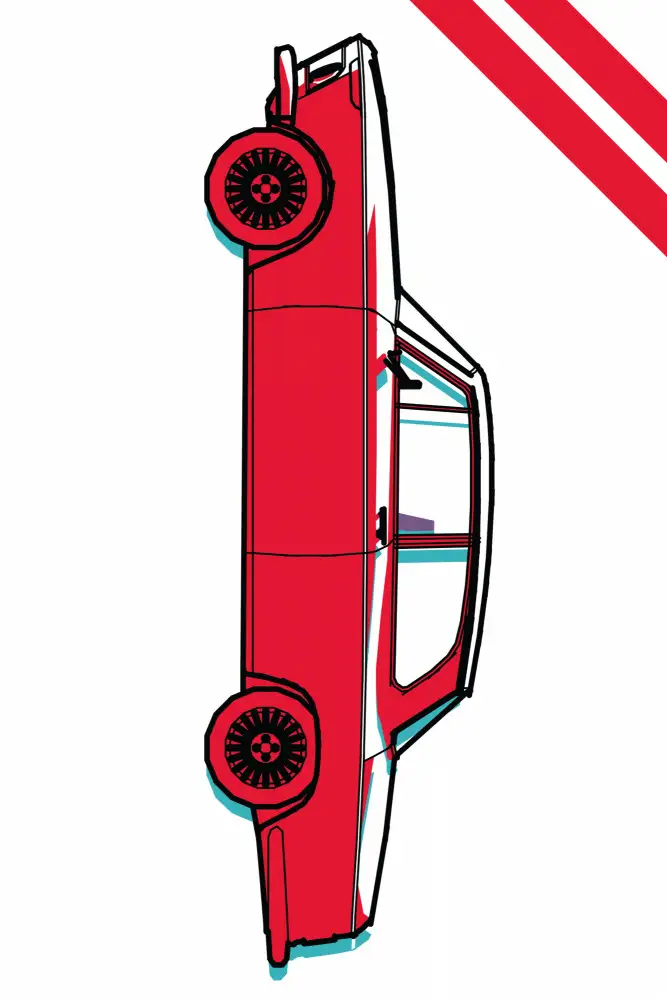 stanley, jay: Red Car