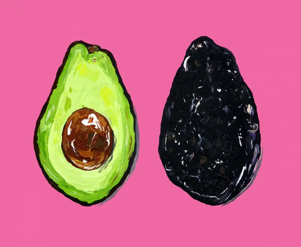 Straker, Alice: Avocado auf Rosa