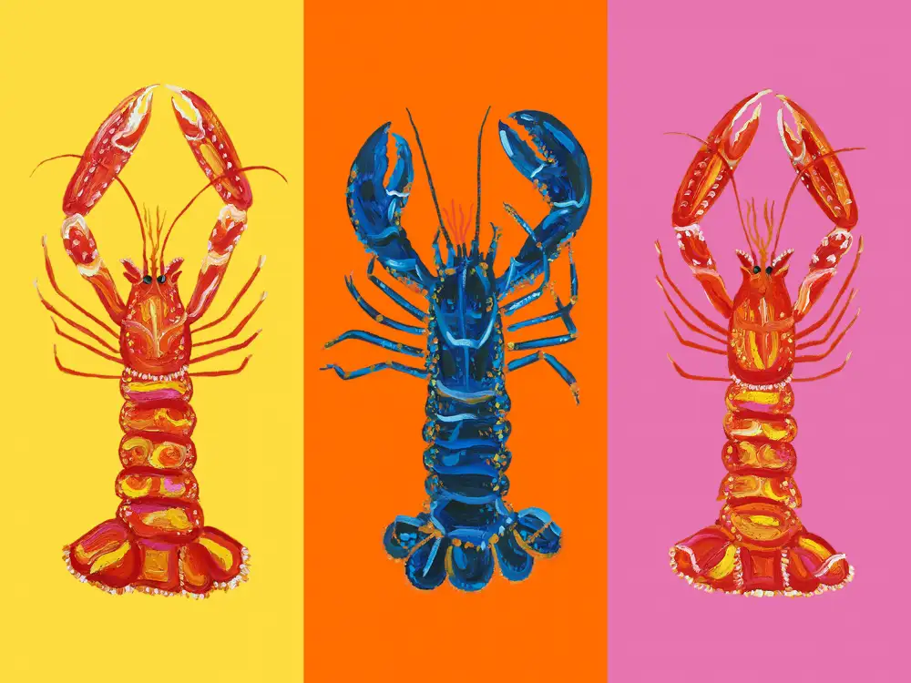 Straker, Alice: Hummer-Langustinen-Pop-Art 3
