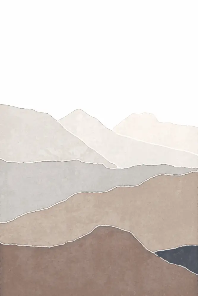 Prints, Art Melloi: Montagna e lago