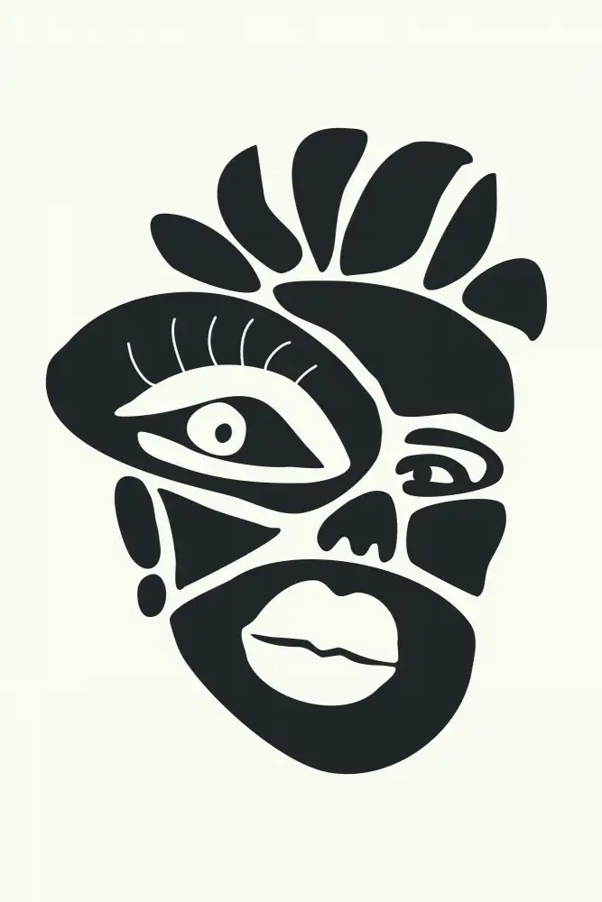 stanley, jay: Abstract Faces Series #1