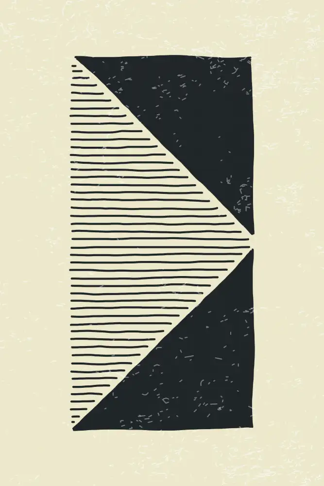 stanley, jay: Abstraktes schwarzes Set Nr. 1