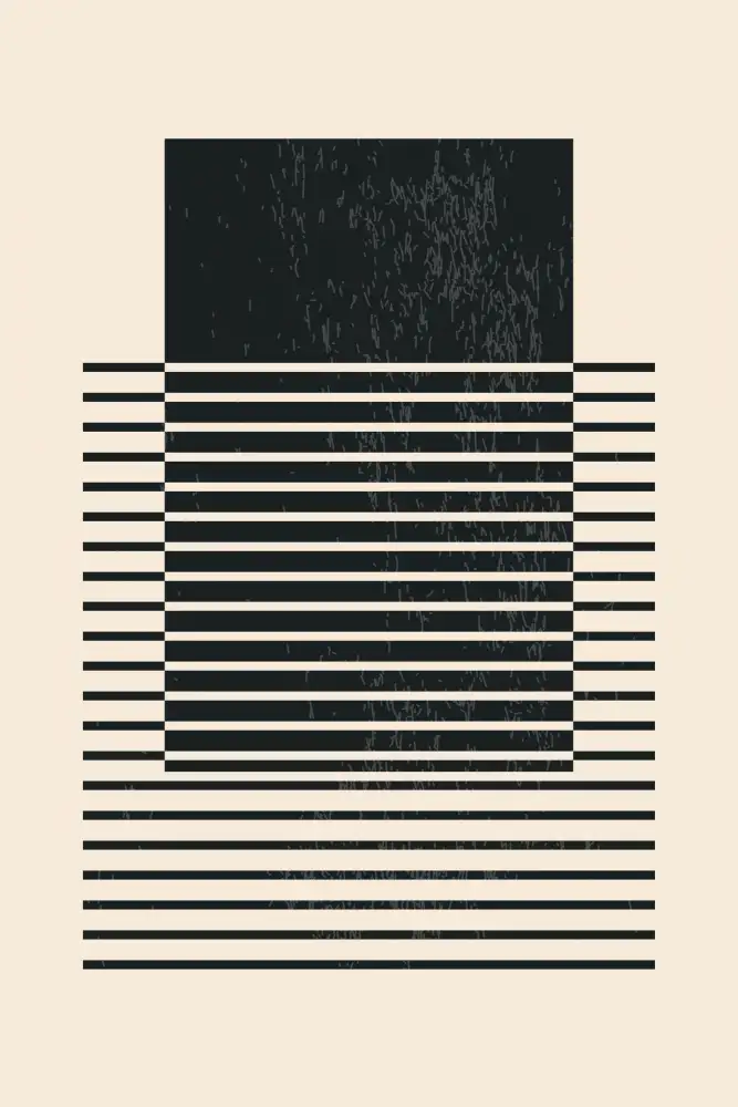 stanley, jay: Série de lignes noires et blanches #4