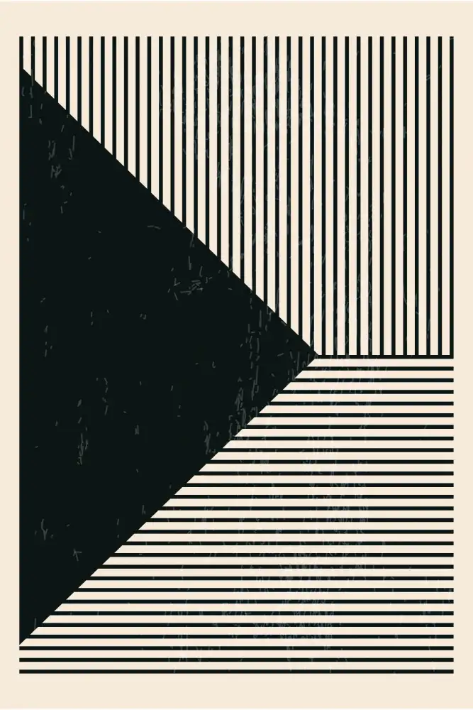 stanley, jay: Serie de líneas en blanco y negro n.° 2