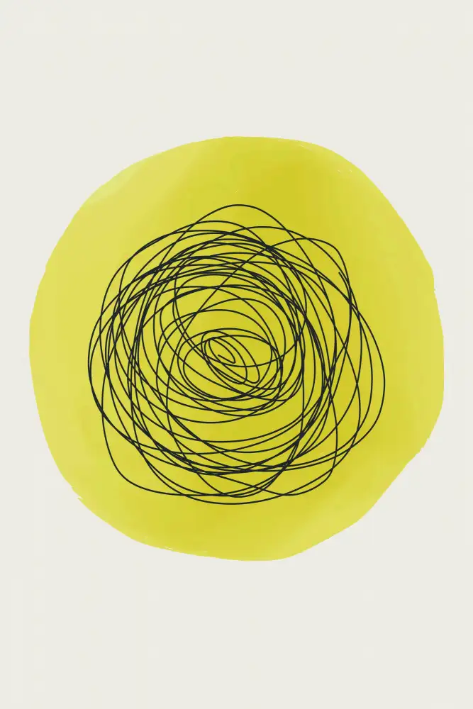 stanley, jay: Geometrisches Aquarell #9