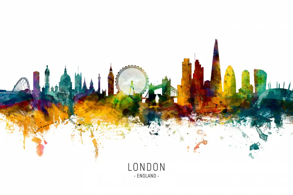 Tompsett, Michael: Horizonte de Londres Inglaterra