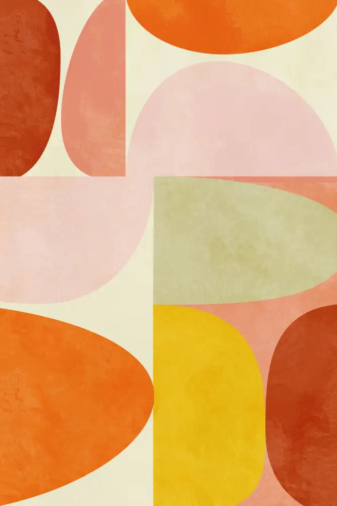 Bre, Rut Ana: Geometría pastel cálida