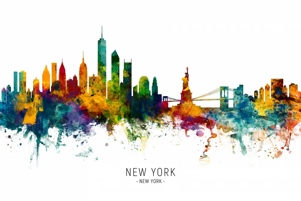 Tompsett, Michael: New Yorker Skyline