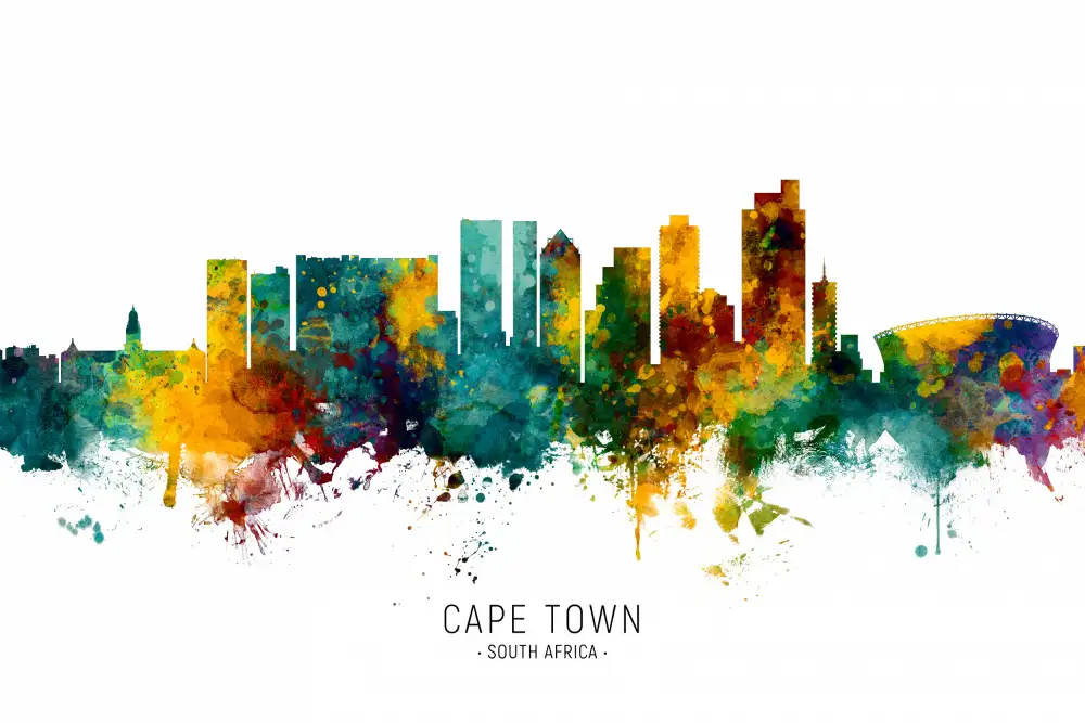 Tompsett, Michael: Horizonte de Ciudad del Cabo Sudáfrica