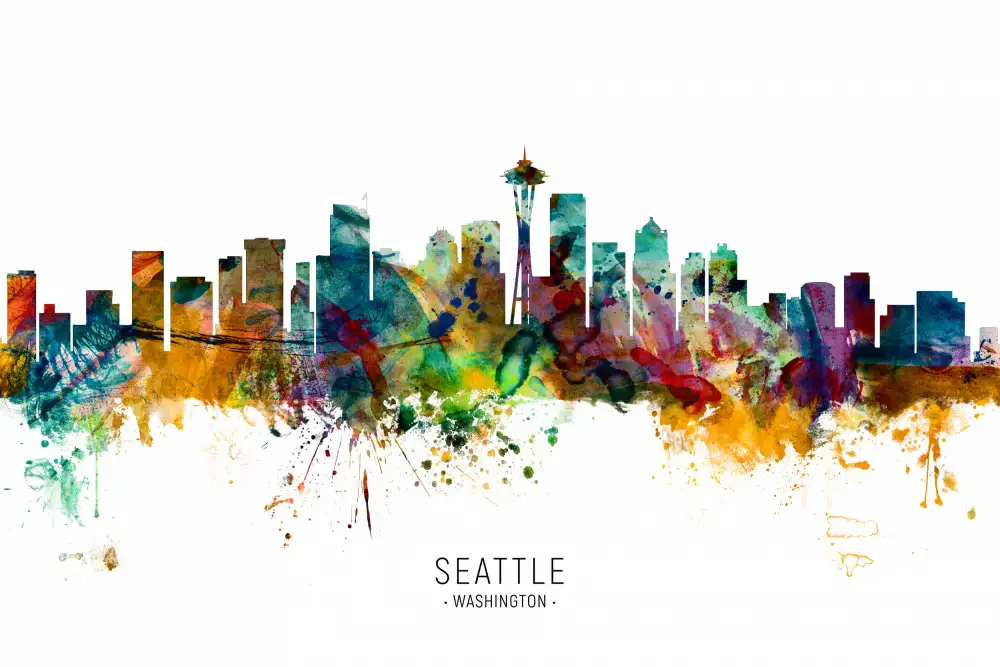 Tompsett, Michael: Horizonte de Seattle Washington