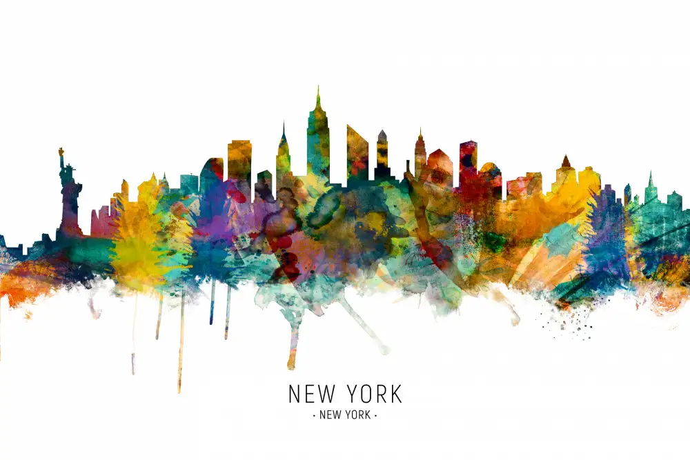 Tompsett, Michael: Horizonte de la ciudad de Nueva York
