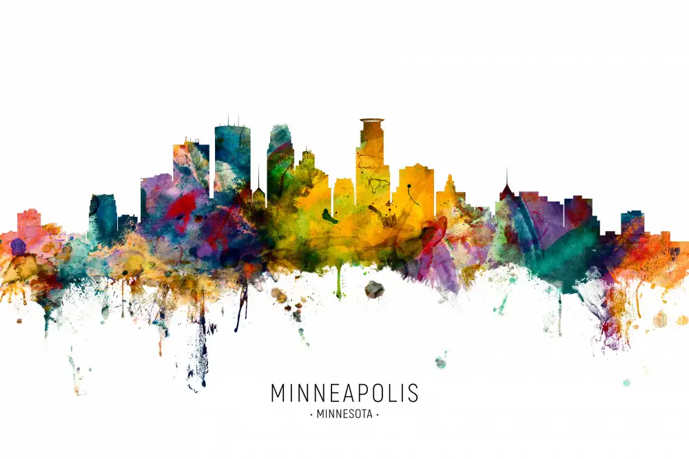 Tompsett, Michael: Horizonte de Minneapolis,Minnesota