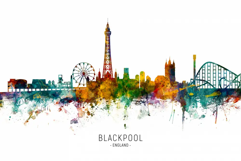 Tompsett, Michael: Horizonte de Blackpool,Inglaterra