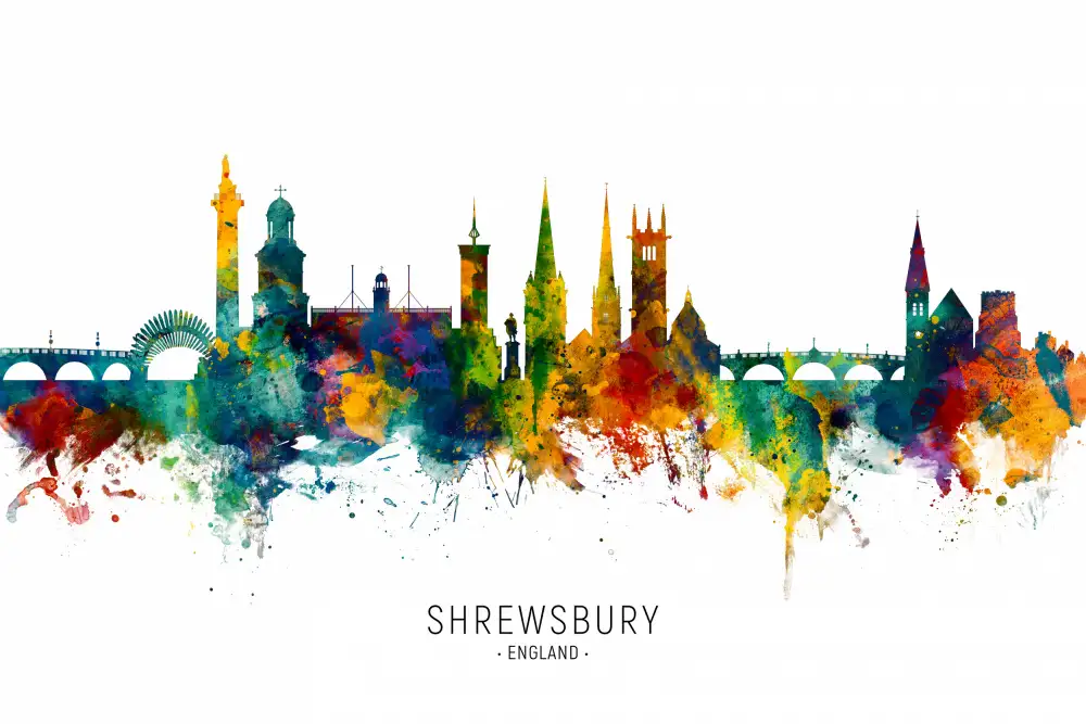 Tompsett, Michael: Horizonte de Shrewsbury Inglaterra