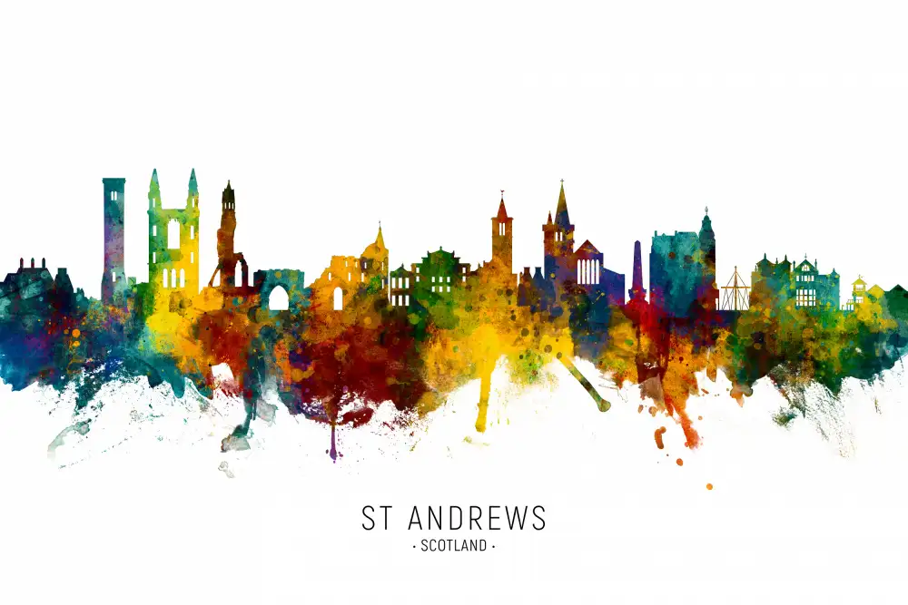 Tompsett, Michael: Horizonte de St Andrews Escocia