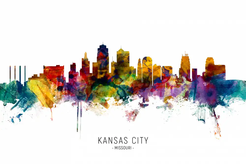 Tompsett, Michael: Skyline von Kansas City,Missouri