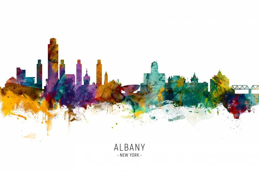 Tompsett, Michael: Horizonte de Albany Nueva York