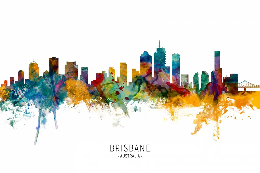 Tompsett, Michael: Horizonte de Brisbane,Australia