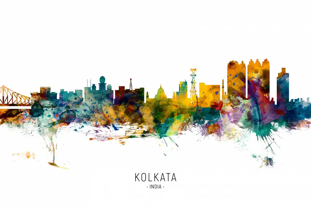 Tompsett, Michael: Horizonte de Kolkata (Calcuta) India