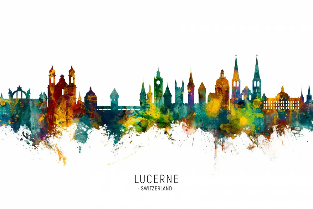 Tompsett, Michael: Lucerna Suiza Horizonte De Lucerna