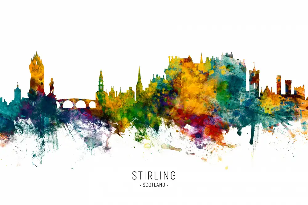 Tompsett, Michael: Horizonte de Stirling Escocia