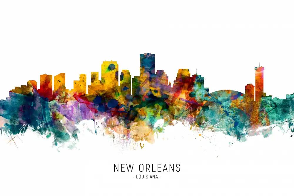 Tompsett, Michael: Skyline von New Orleans,Louisiana