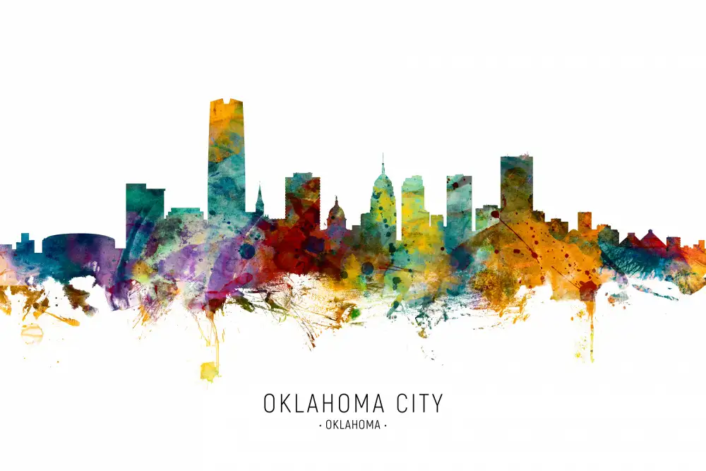 Tompsett, Michael: Horizonte de la ciudad de Oklahoma
