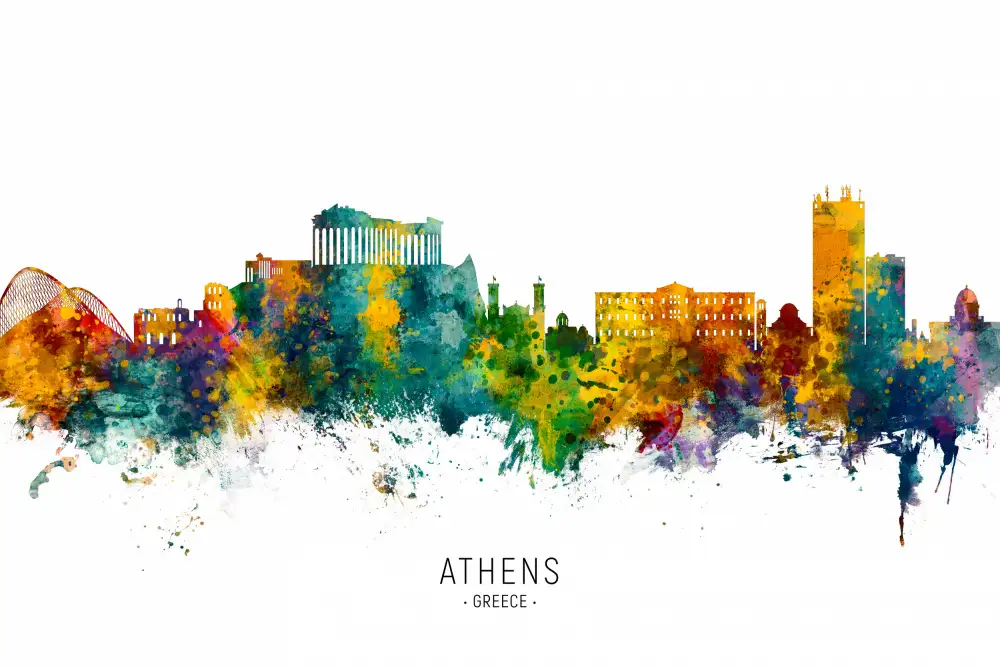 Tompsett, Michael: Horizonte de Atenas Grecia