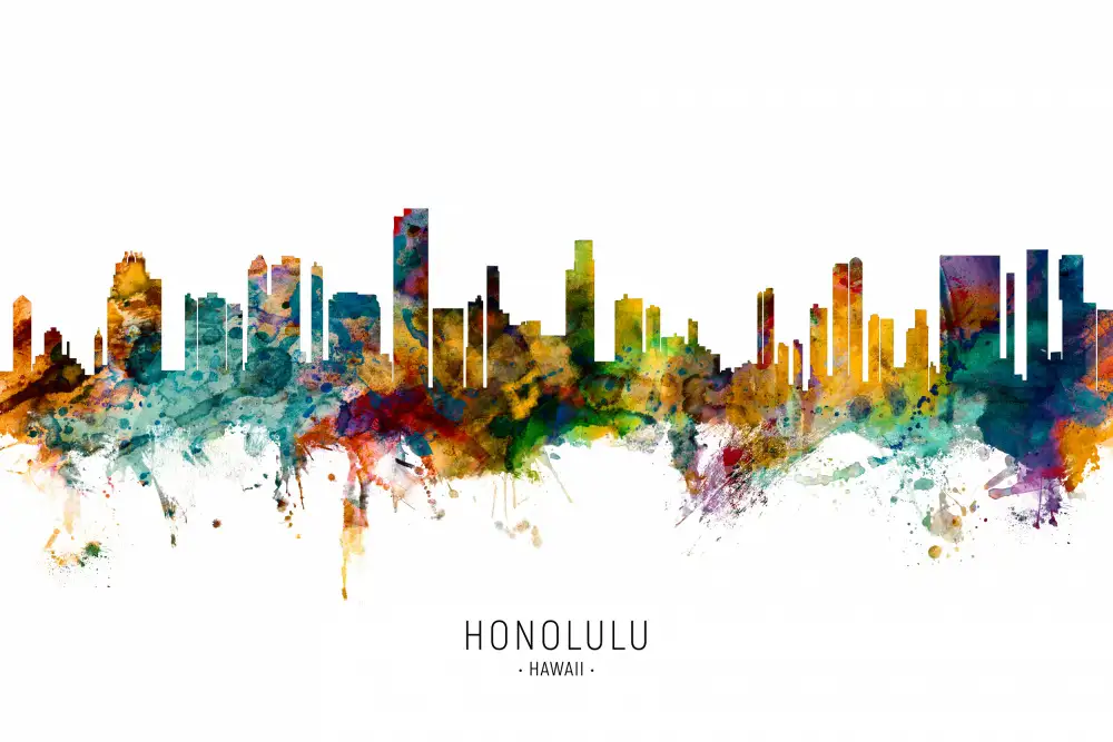 Tompsett, Michael: Orizzonte di Honolulu Hawaii