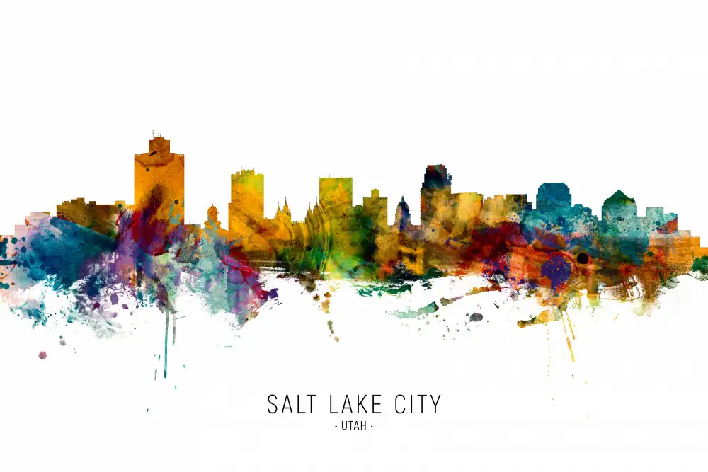 Tompsett, Michael: Horizonte de Salt Lake City,Utah