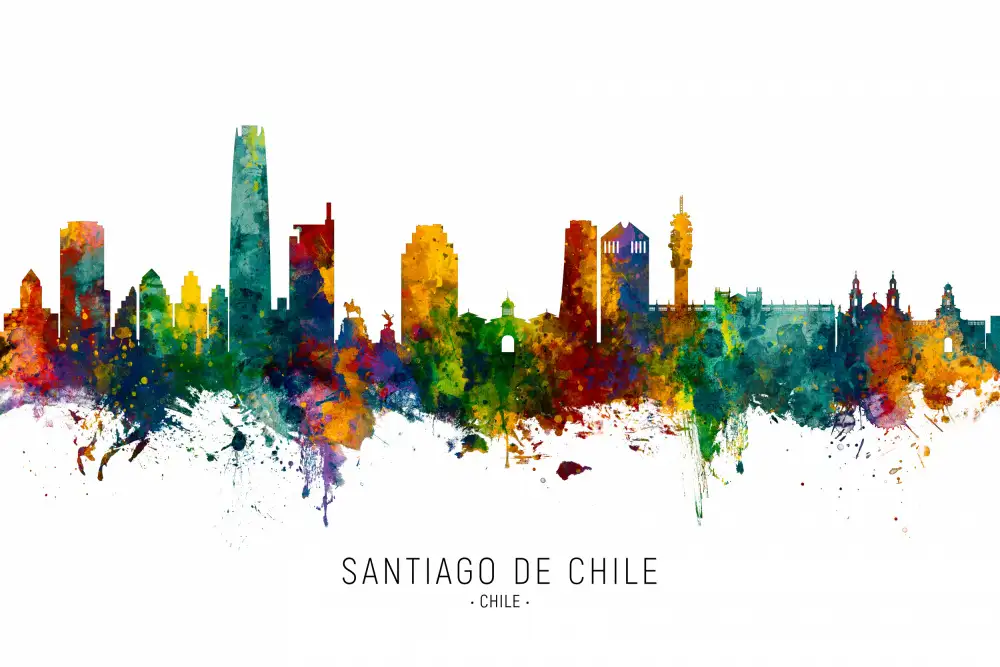 Tompsett, Michael: Horizonte de Santiago de Chile
