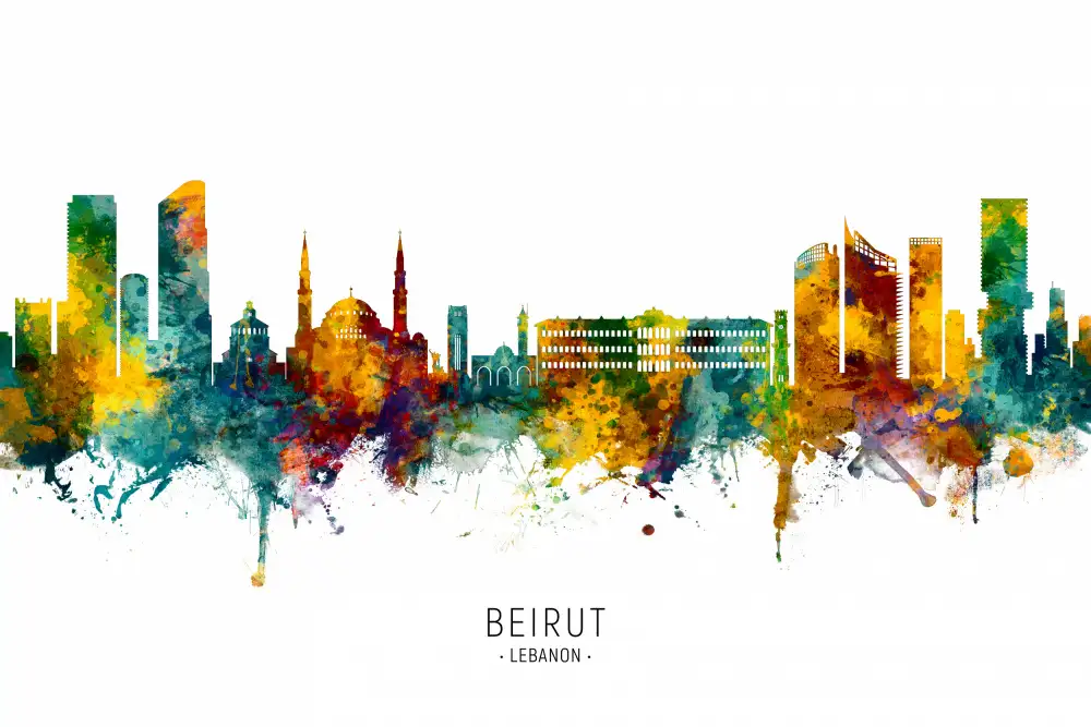 Tompsett, Michael: Horizonte de Beirut,Líbano