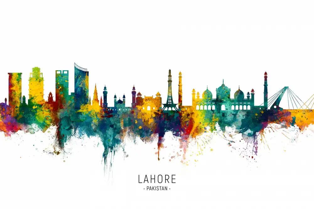 Tompsett, Michael: Horizonte de Lahore Pakistán