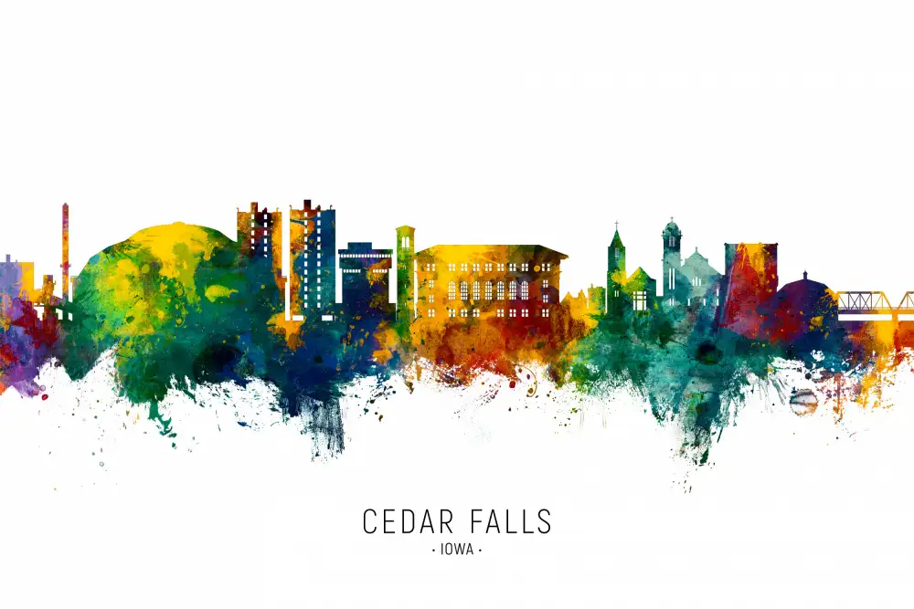 Tompsett, Michael: Horizonte de Cedar Falls Iowa