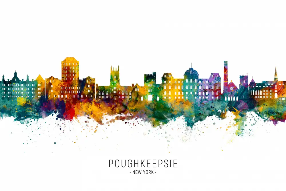 Tompsett, Michael: Horizonte de Nueva York de Poughkeepsie
