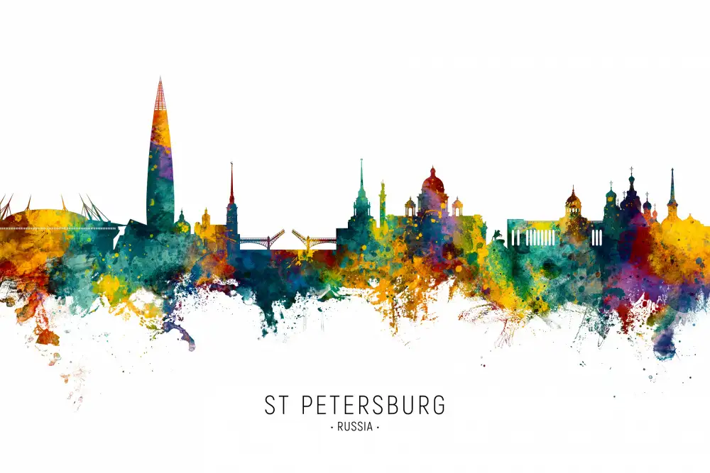Tompsett, Michael: Horizonte de San Petersburgo Rusia