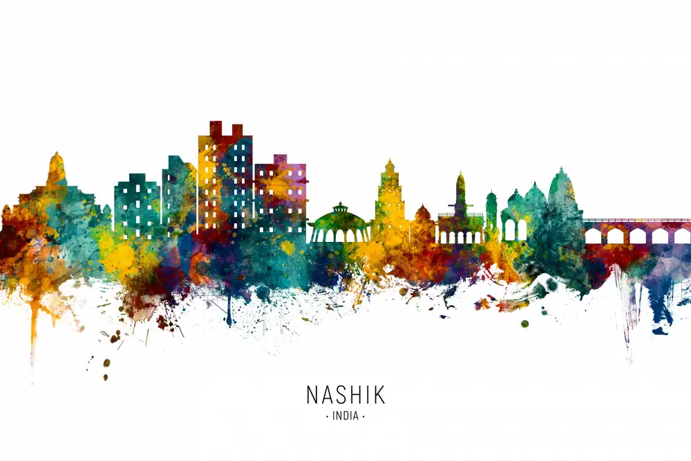 Tompsett, Michael: Horizonte de Nashik,India