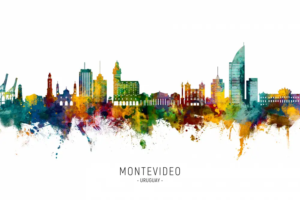 Tompsett, Michael: Horizonte de Montevideo Uruguay