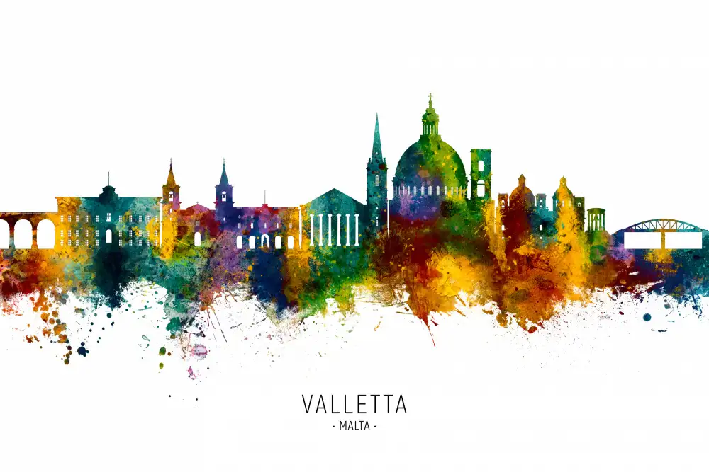 Tompsett, Michael: Horizonte de La Valeta Malta
