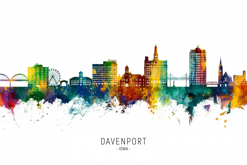 Tompsett, Michael: Horizonte de Davenport Iowa