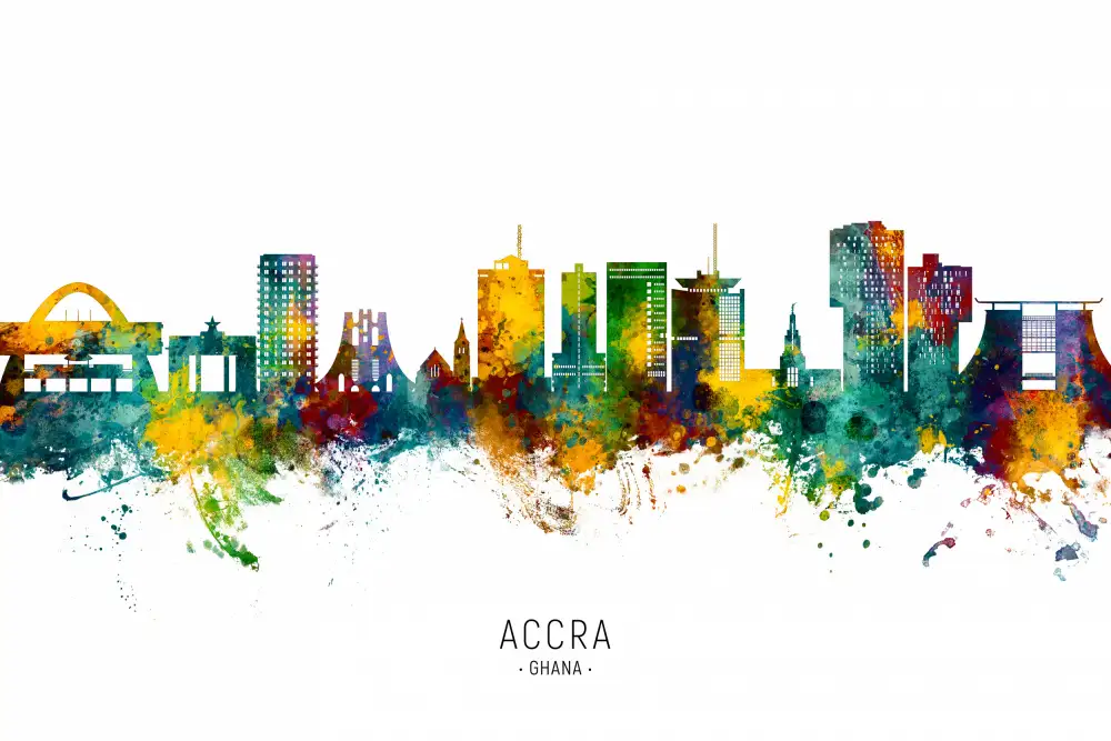 Tompsett, Michael: Horizonte de Accra Ghana