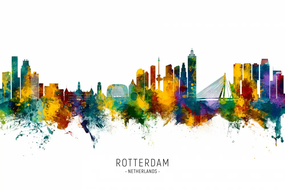 Tompsett, Michael: Horizonte de Rotterdam Países Bajos