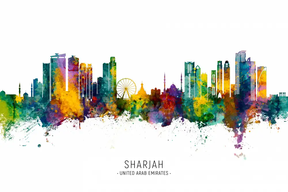 Tompsett, Michael: Panorama Sharjah