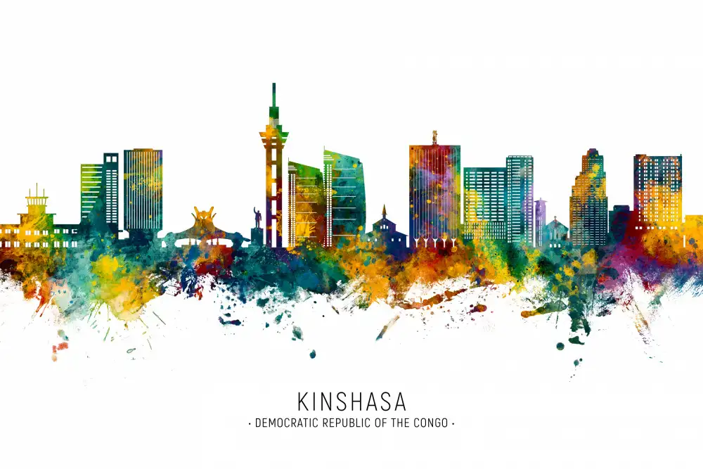 Tompsett, Michael: Horizonte de Kinshasa,República Democrática del Congo