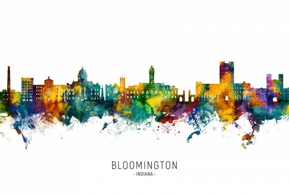 Tompsett, Michael: Horizonte de Bloomington Indiana