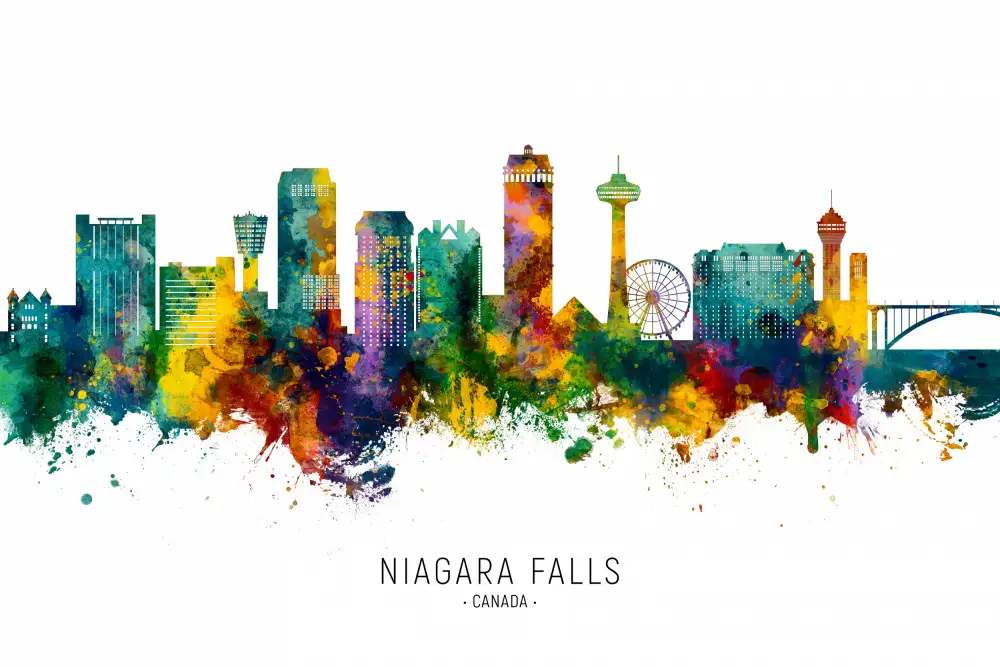 Tompsett, Michael: Horizonte de las Cataratas del Niágara Canadá