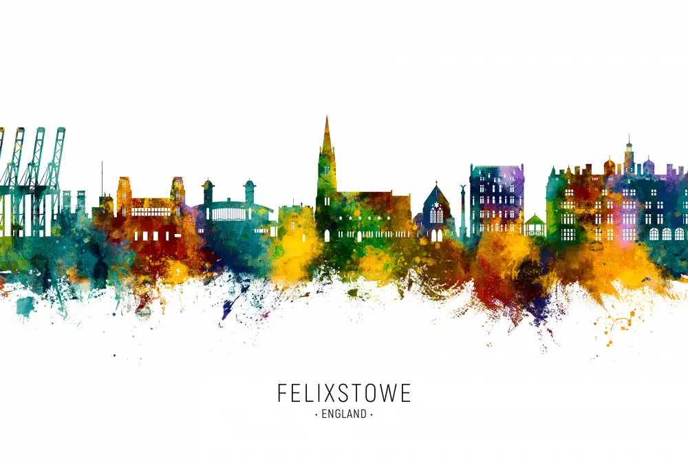 Tompsett, Michael: Horizonte de Felixstowe Inglaterra